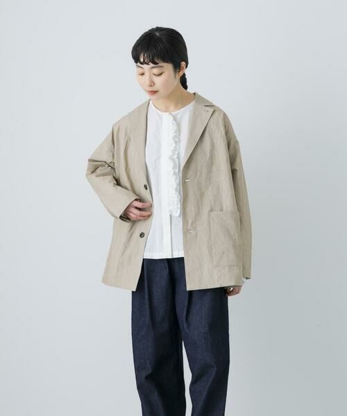 かぐれ / かぐれ その他アウター | 『ユニセックス』コットンテーラードジャケット | 詳細22