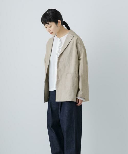 かぐれ / かぐれ その他アウター | 『ユニセックス』コットンテーラードジャケット | 詳細23