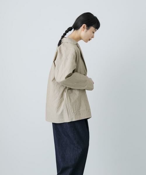 かぐれ / かぐれ その他アウター | 『ユニセックス』コットンテーラードジャケット | 詳細24