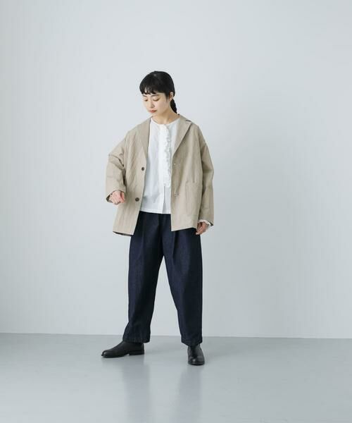 かぐれ / かぐれ その他アウター | 『ユニセックス』コットンテーラードジャケット | 詳細26