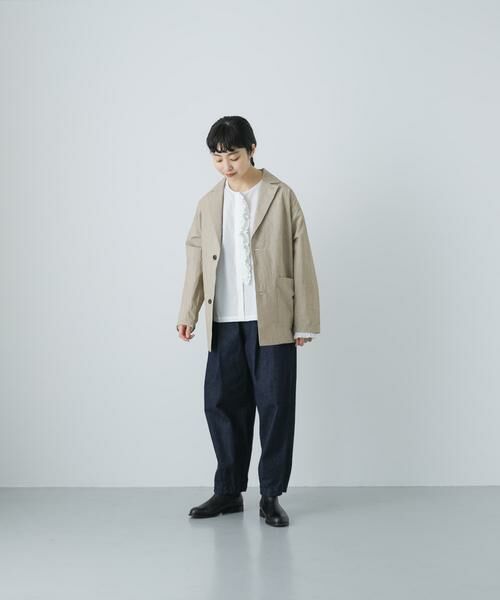 かぐれ / かぐれ その他アウター | 『ユニセックス』コットンテーラードジャケット | 詳細27