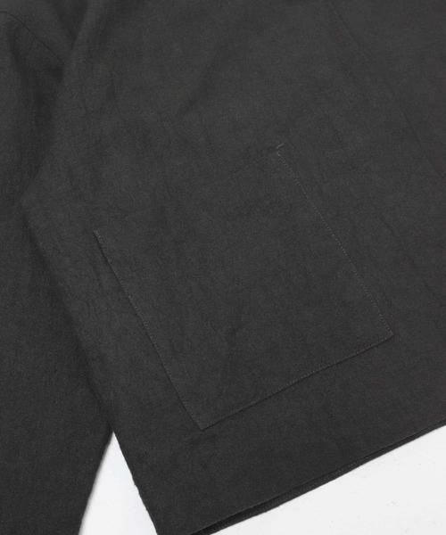 かぐれ / かぐれ ノーカラージャケット | リネンラミーノーカラージャケット | 詳細14
