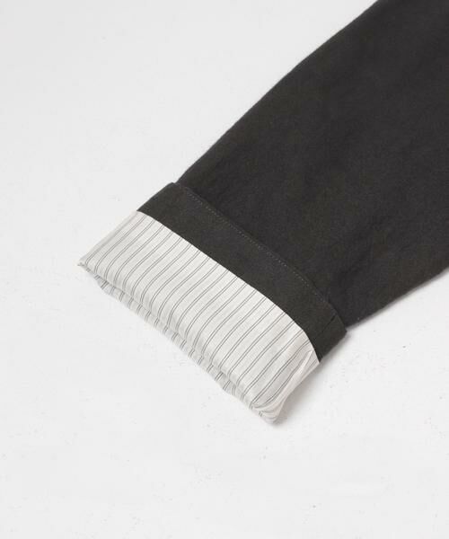 かぐれ / かぐれ ノーカラージャケット | リネンラミーノーカラージャケット | 詳細15