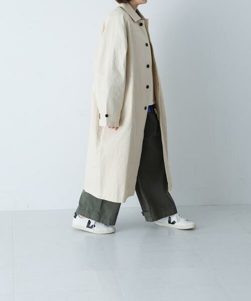 かぐれ / かぐれ ステンカラーコート | コットンバルコート | 詳細1