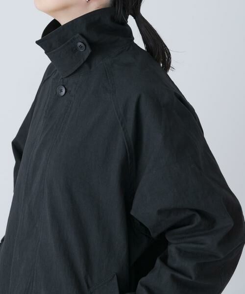 かぐれ / かぐれ ステンカラーコート | コットンバルコート | 詳細19