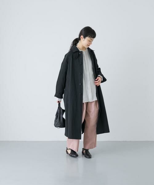 かぐれ / かぐれ ステンカラーコート | コットンバルコート | 詳細11