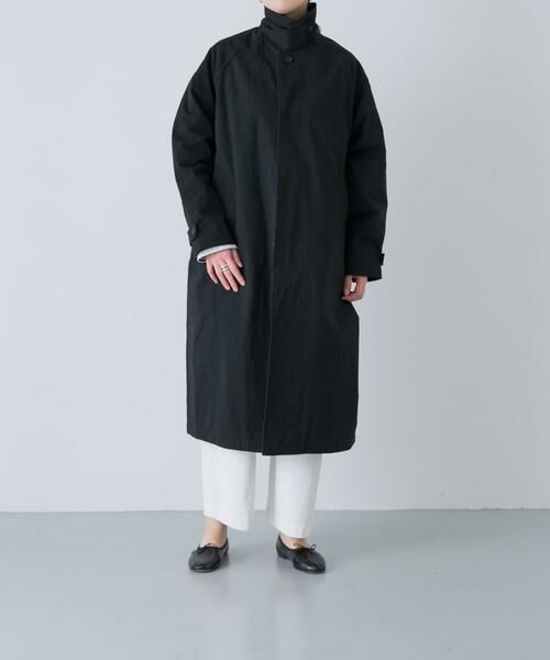 かぐれ / かぐれ ステンカラーコート | コットンバルコート | 詳細14