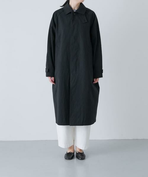 かぐれ / かぐれ ステンカラーコート | コットンバルコート | 詳細16