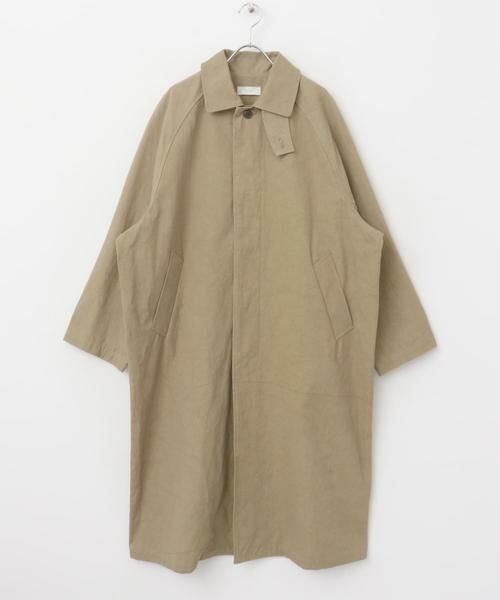 かぐれ / かぐれ ステンカラーコート | コットンバルコート（ベージュ）