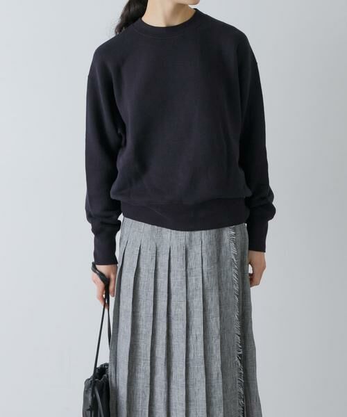 かぐれ / かぐれ スウェット | 『2サイズ展開』コットンリヨセルスウェットプルオーバー（ネイビー）