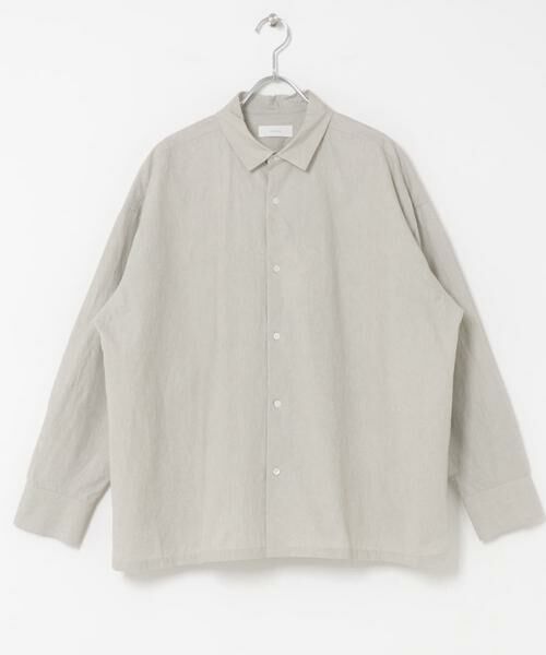 かぐれ / かぐれ シャツ・ブラウス | 『ユニセックス』コットンレギュラーカラーボックスシャツ | 詳細14