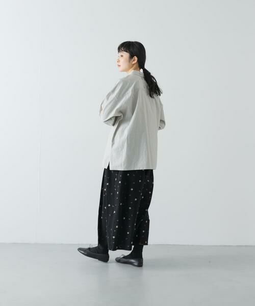 かぐれ / かぐれ シャツ・ブラウス | 『ユニセックス』コットンレギュラーカラーボックスシャツ | 詳細7