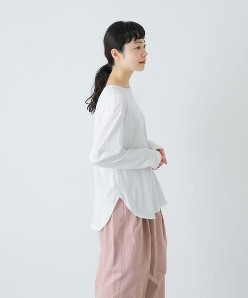 かぐれ / かぐれ Tシャツ | シフォン天竺カットソー | 詳細3