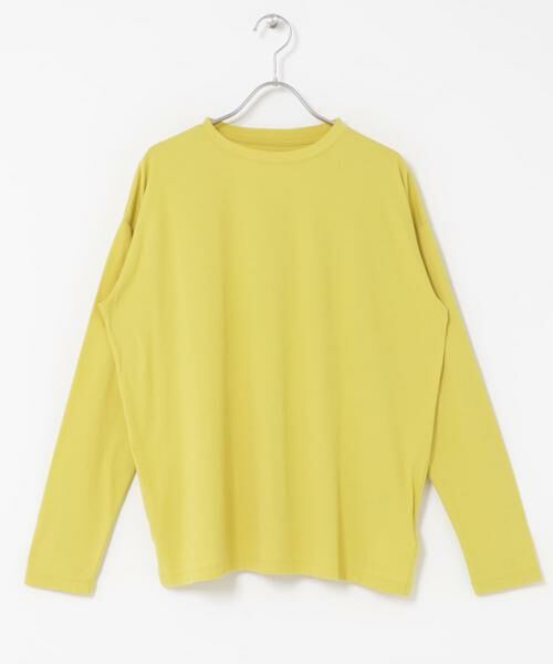 かぐれ / かぐれ Tシャツ | ドライコットンルーズカットソー（イエロー）