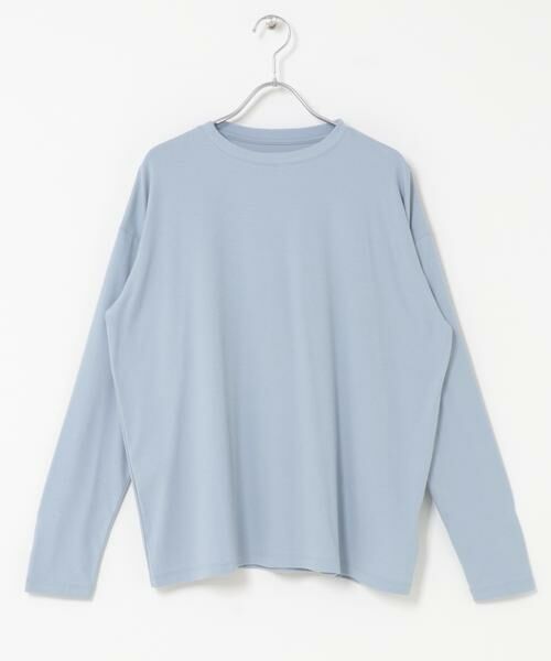 かぐれ / かぐれ Tシャツ | ドライコットンルーズカットソー（ブルー）