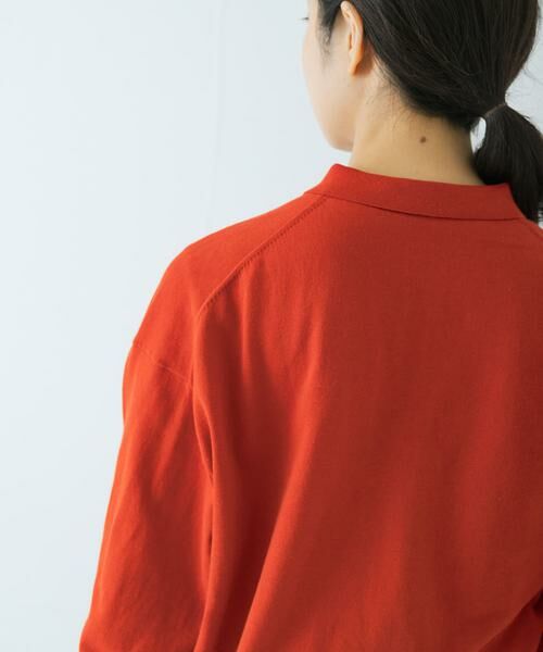 かぐれ / かぐれ カーディガン・ボレロ | コットンハイゲージポロニットカーディガン | 詳細12