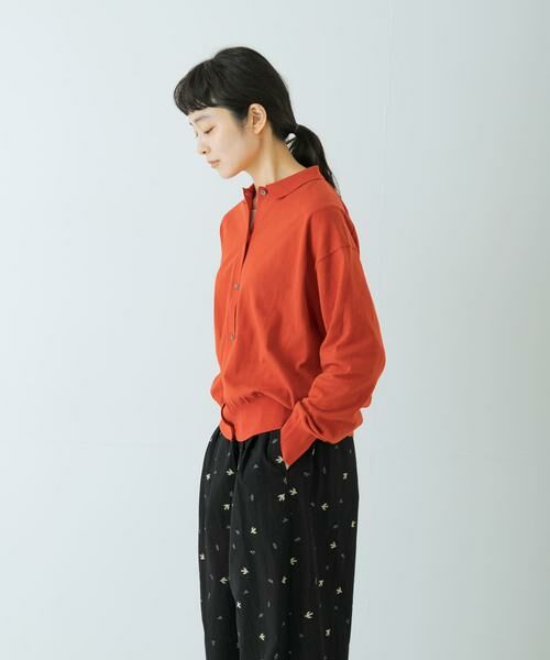 かぐれ / かぐれ カーディガン・ボレロ | コットンハイゲージポロニットカーディガン | 詳細2