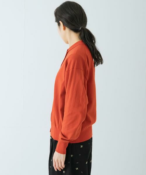 かぐれ / かぐれ カーディガン・ボレロ | コットンハイゲージポロニットカーディガン | 詳細8