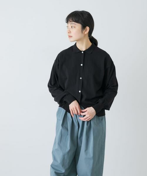 かぐれ / かぐれ カーディガン・ボレロ | コットンハイゲージポロニットカーディガン | 詳細16