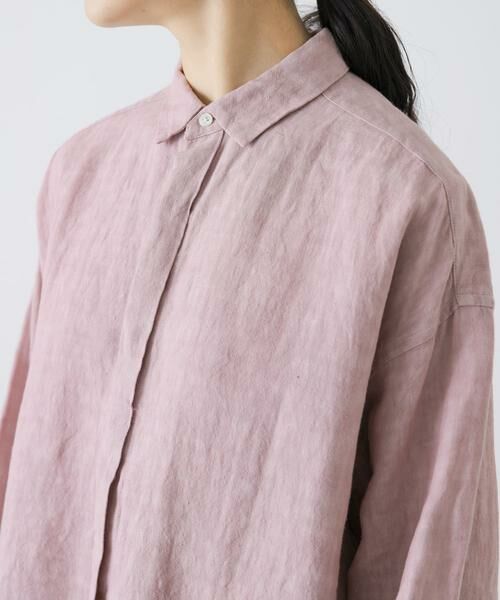 かぐれ / かぐれ シャツ・ブラウス | 『ユニセックス』ドライリネンボックスシャツ | 詳細10