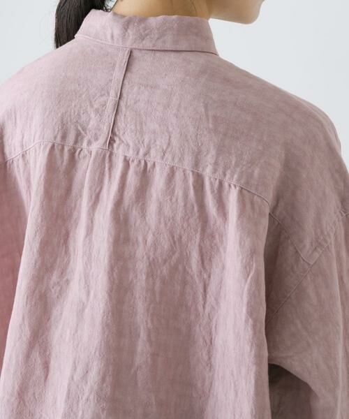 かぐれ / かぐれ シャツ・ブラウス | 『ユニセックス』ドライリネンボックスシャツ | 詳細11