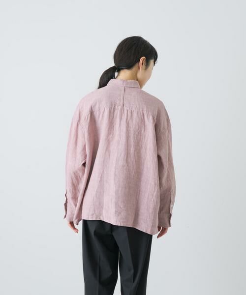 かぐれ / かぐれ シャツ・ブラウス | 『ユニセックス』ドライリネンボックスシャツ | 詳細8