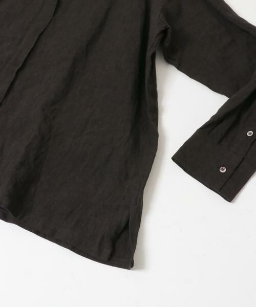 かぐれ / かぐれ シャツ・ブラウス | 『ユニセックス』ドライリネンボックスシャツ | 詳細24