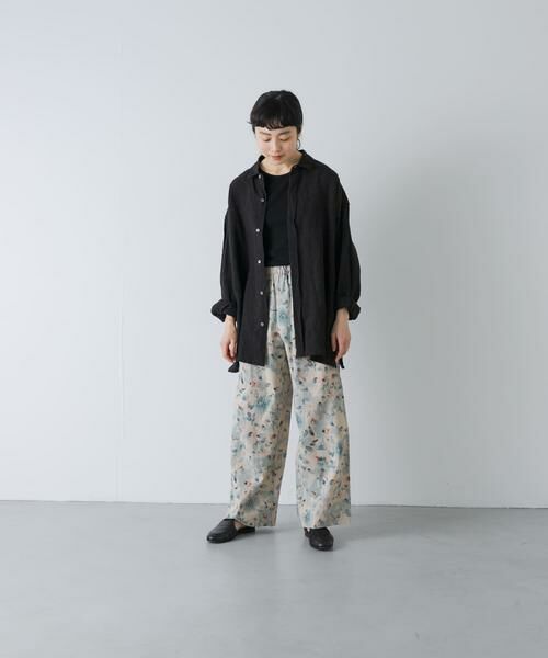 かぐれ / かぐれ シャツ・ブラウス | 『ユニセックス』ドライリネンボックスシャツ | 詳細17