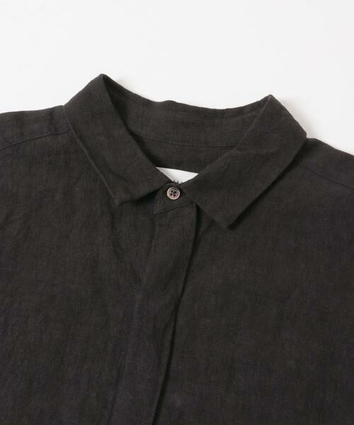 かぐれ / かぐれ シャツ・ブラウス | 『ユニセックス』ドライリネンボックスシャツ | 詳細23