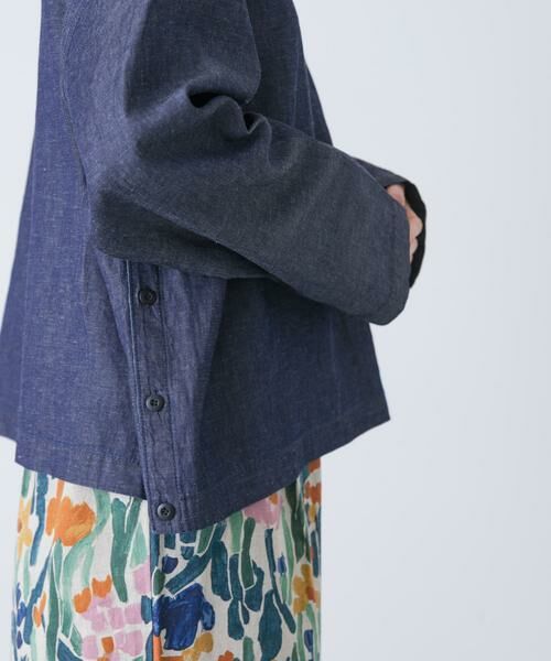 かぐれ / かぐれ シャツ・ブラウス | 綿麻デニムプルオーバー | 詳細10