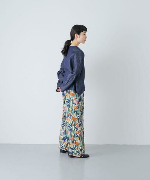 かぐれ / かぐれ シャツ・ブラウス | 綿麻デニムプルオーバー | 詳細5