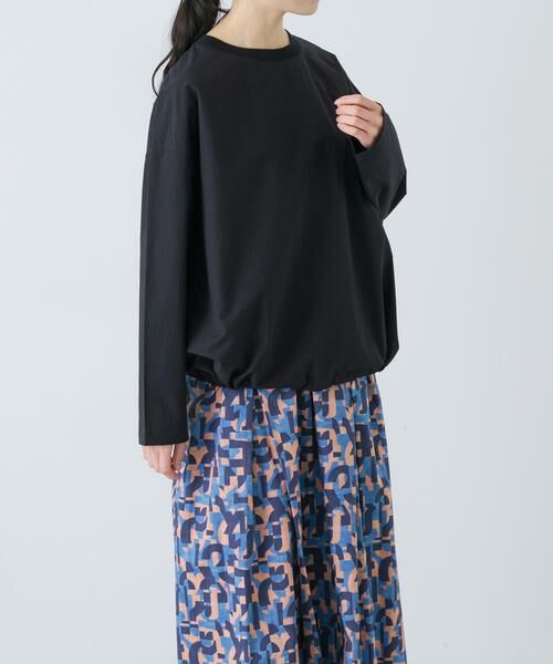 かぐれ / かぐれ シャツ・ブラウス | タイプライタードロストプルオーバー（ブラック）