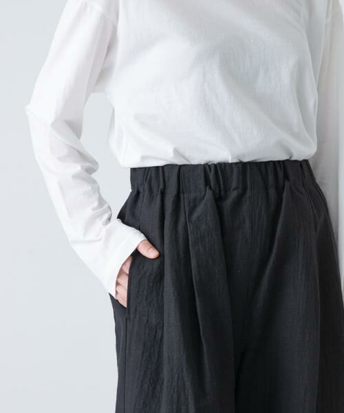 かぐれ / かぐれ その他パンツ | 『セットアップ対応』 タックイージパンツ | 詳細10