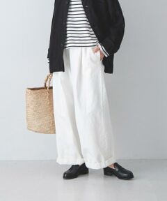 かぐれ / かぐれ その他パンツ | ホワイトデニムワイドパンツ