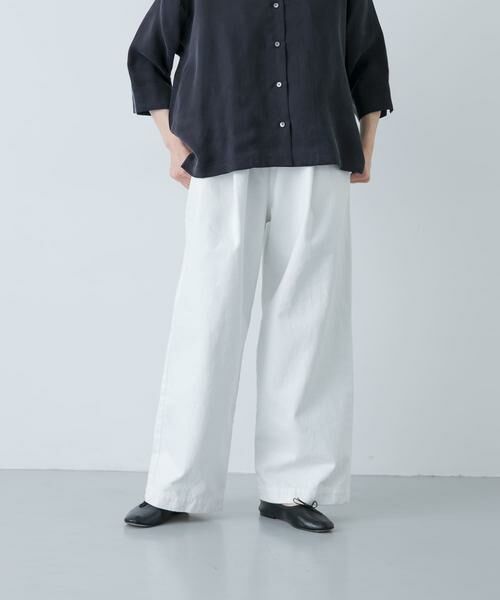 かぐれ / かぐれ その他パンツ | ホワイトデニムワイドパンツ | 詳細5