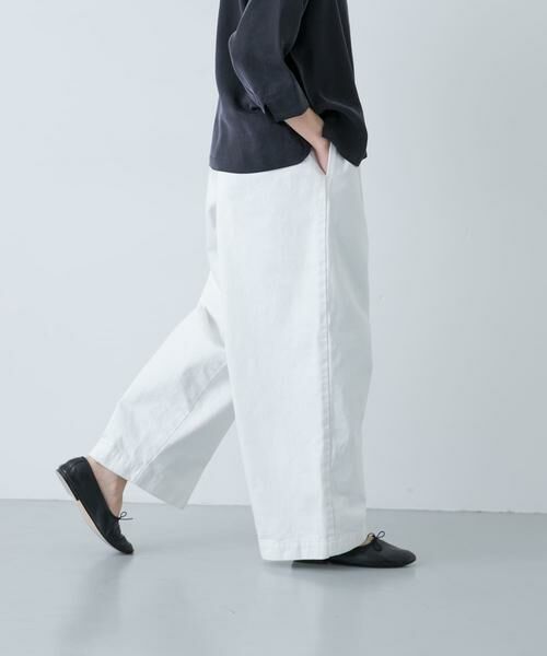 かぐれ / かぐれ その他パンツ | ホワイトデニムワイドパンツ | 詳細6