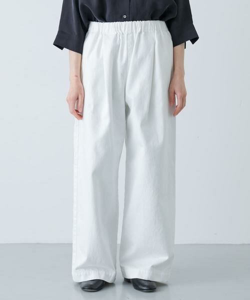 かぐれ / かぐれ その他パンツ | ホワイトデニムワイドパンツ | 詳細8