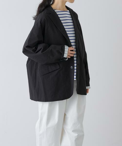 かぐれ / かぐれ その他アウター | ウェザーテーラードジャケット（ブラック）