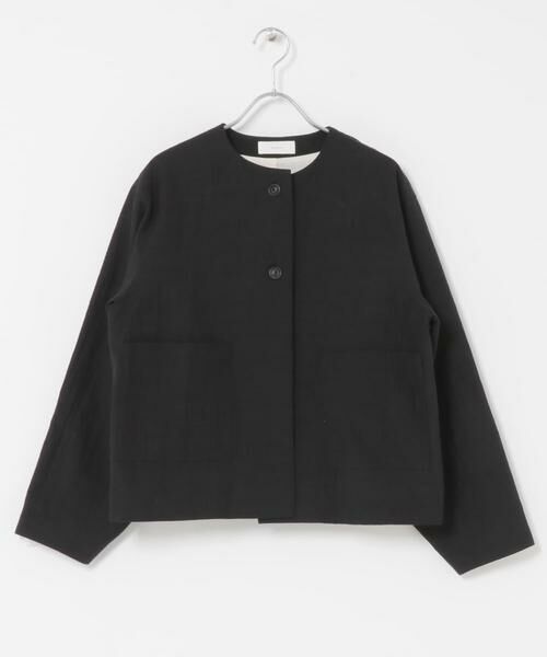 かぐれ / かぐれ ノーカラージャケット | 『セットアップ対応』 ノーカラーショートジャケット | 詳細14