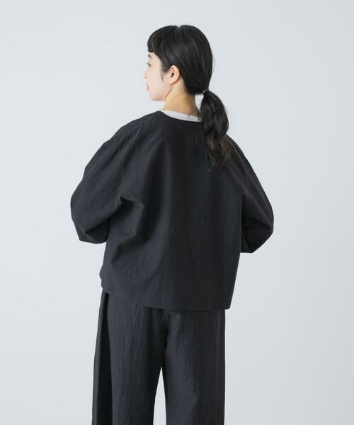 かぐれ / かぐれ ノーカラージャケット | 『セットアップ対応』 ノーカラーショートジャケット | 詳細4