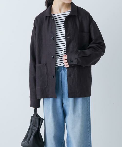 かぐれ / かぐれ その他アウター | 『ユニセックス』リネンカバーオール | 詳細14