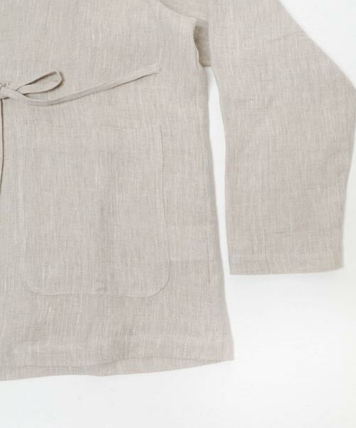 かぐれ / かぐれ ノーカラージャケット | リネンカシュクールカーディガンジャケット | 詳細23