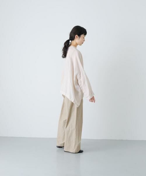 かぐれ / かぐれ シャツ・ブラウス | リネンボイルワイドプルオーバー | 詳細7