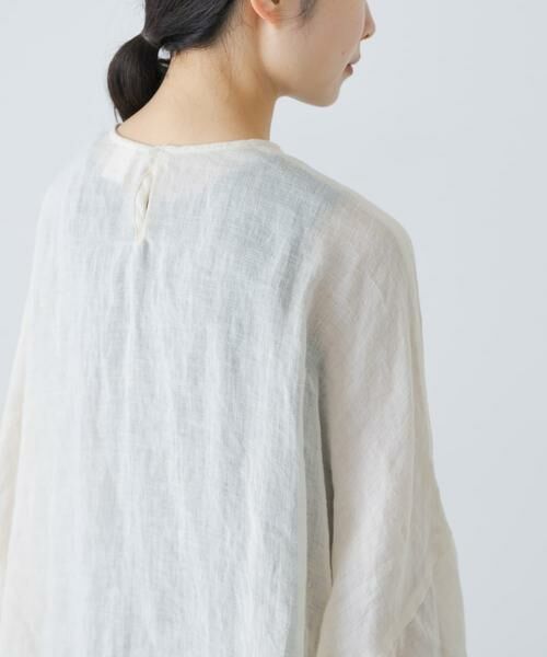 かぐれ / かぐれ シャツ・ブラウス | リネンボイルワイドプルオーバー | 詳細25