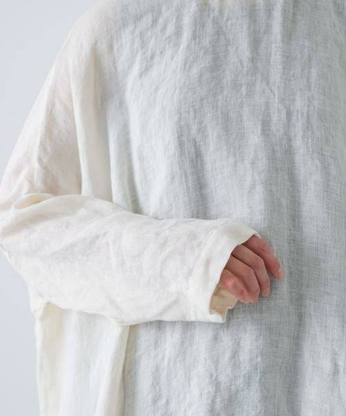 かぐれ / かぐれ シャツ・ブラウス | リネンボイルワイドプルオーバー | 詳細26
