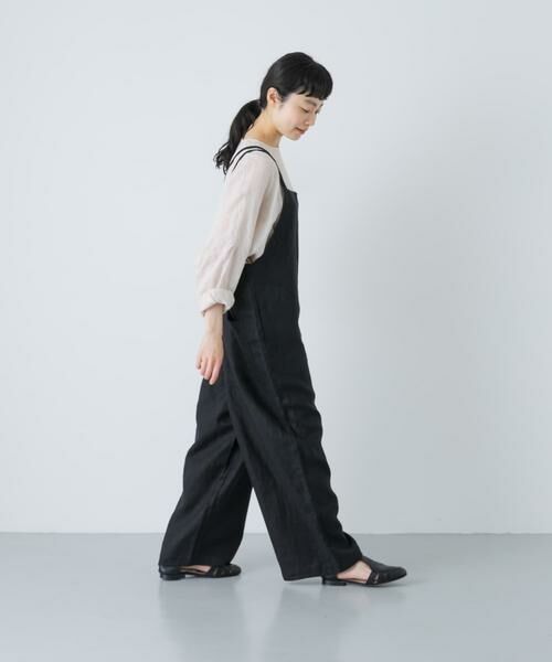 かぐれ / かぐれ サロペット・オールインワン | リネンサロペット | 詳細3