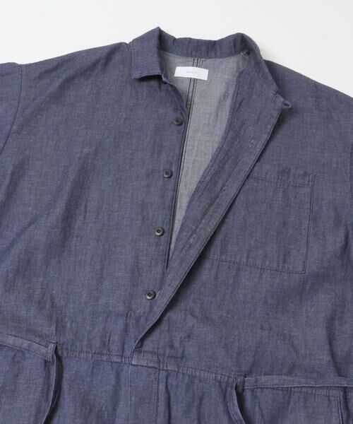 かぐれ / かぐれ サロペット・オールインワン | 綿麻デニムハーフスリーブオールインワン | 詳細16