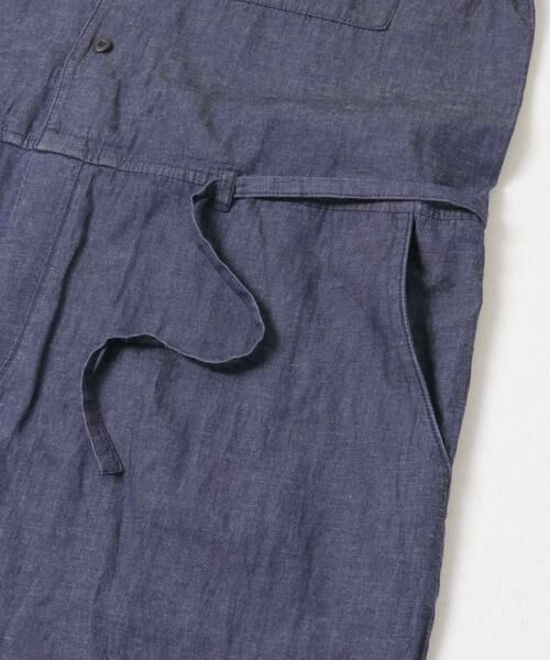 かぐれ / かぐれ サロペット・オールインワン | 綿麻デニムハーフスリーブオールインワン | 詳細17
