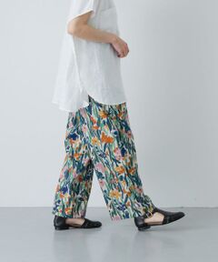 かぐれ / かぐれ その他パンツ | コットンリネンプリントイージーパンツ