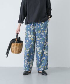 かぐれ / かぐれ その他パンツ | コットンリネンプリントイージーパンツ